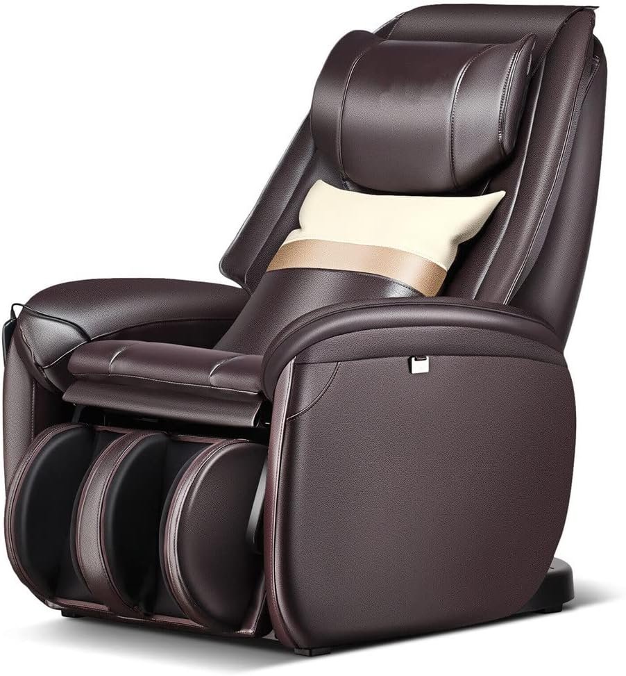 CHUNYU Full Body SL Track Zero Massage Chair w/Pillow Reversible Footrest Heat