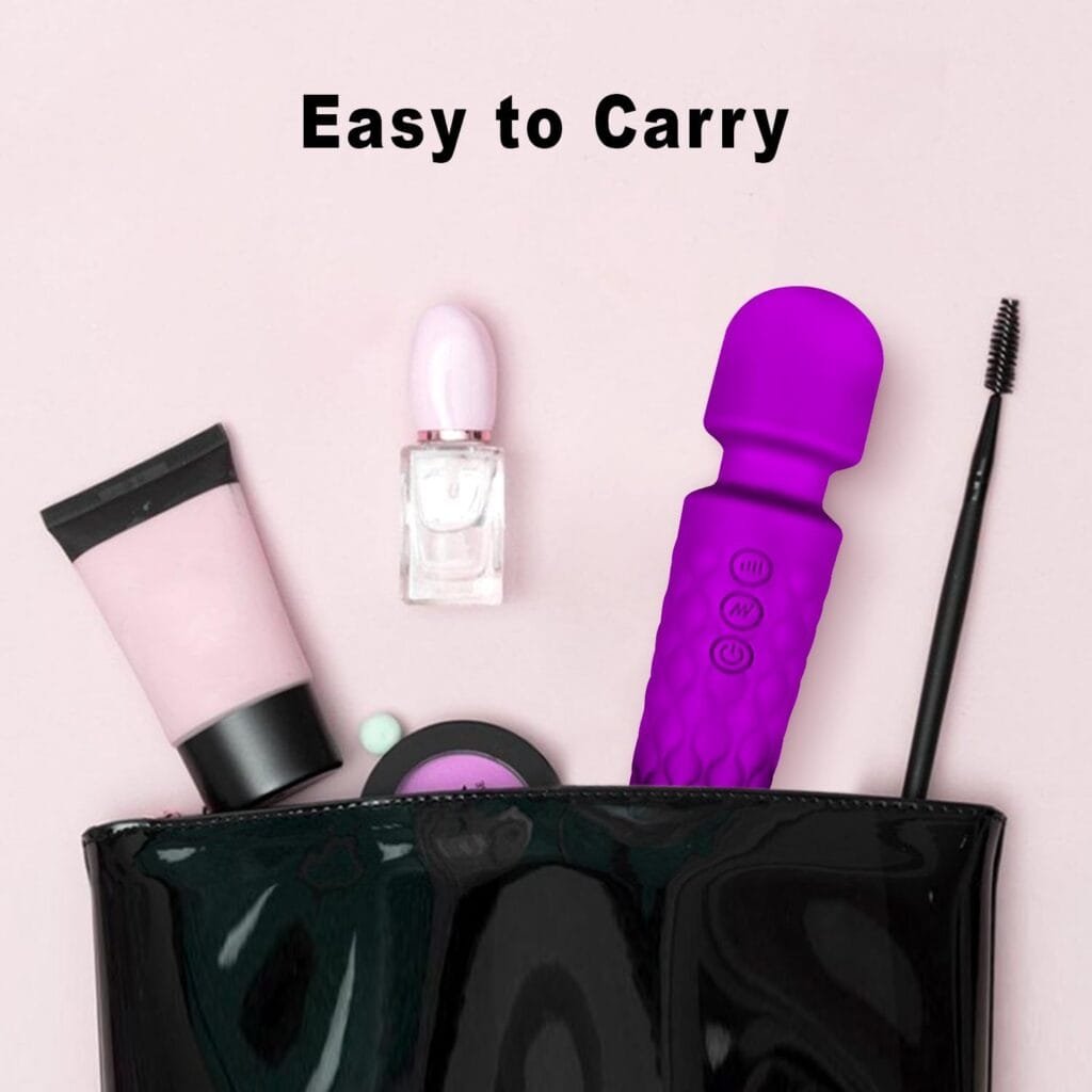 dgduoai Percussion Handheld Electric Back Body Massager - Rechargeable  Waterproof Silent Handheld Deep Tissue Neck Back Massager for Back, Muscle, Neck, and Shoulder Decompress, Purple