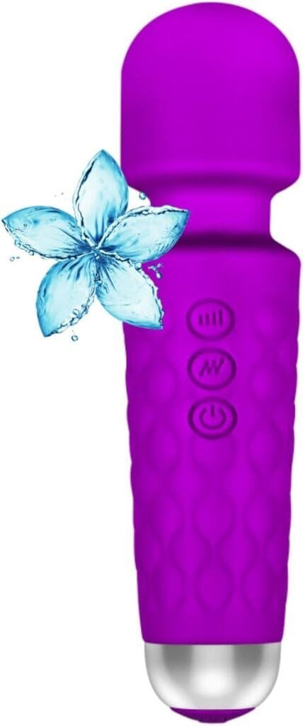 dgduoai Percussion Handheld Electric Back Body Massager - Rechargeable  Waterproof Silent Handheld Deep Tissue Neck Back Massager for Back, Muscle, Neck, and Shoulder Decompress, Purple