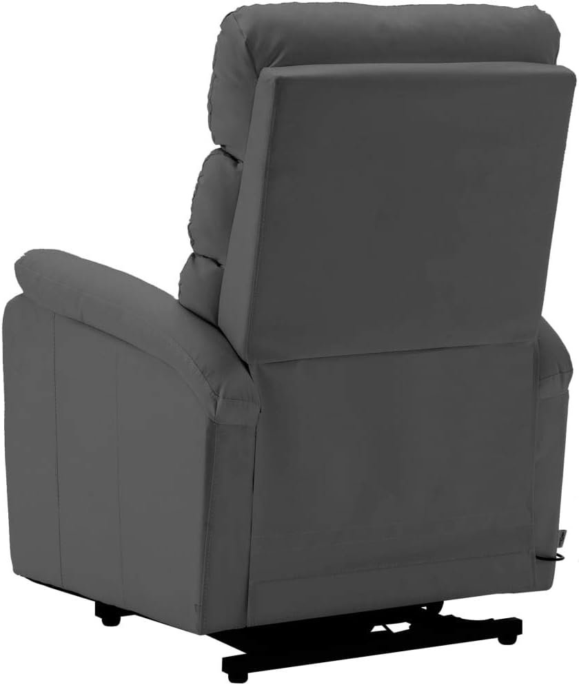 DYRJDJWIDHW Stand-up Massage Recliner Massage Chair,Massage Chair Full Body,Zero Gravity Massage Chair,Massage,Recliner Massage Chair,Anthracite Faux Leather