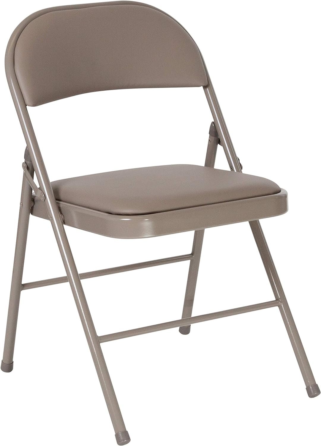 Flash Furniture HERCULES Series Double Braced Gray Vinyl Folding Chair Review