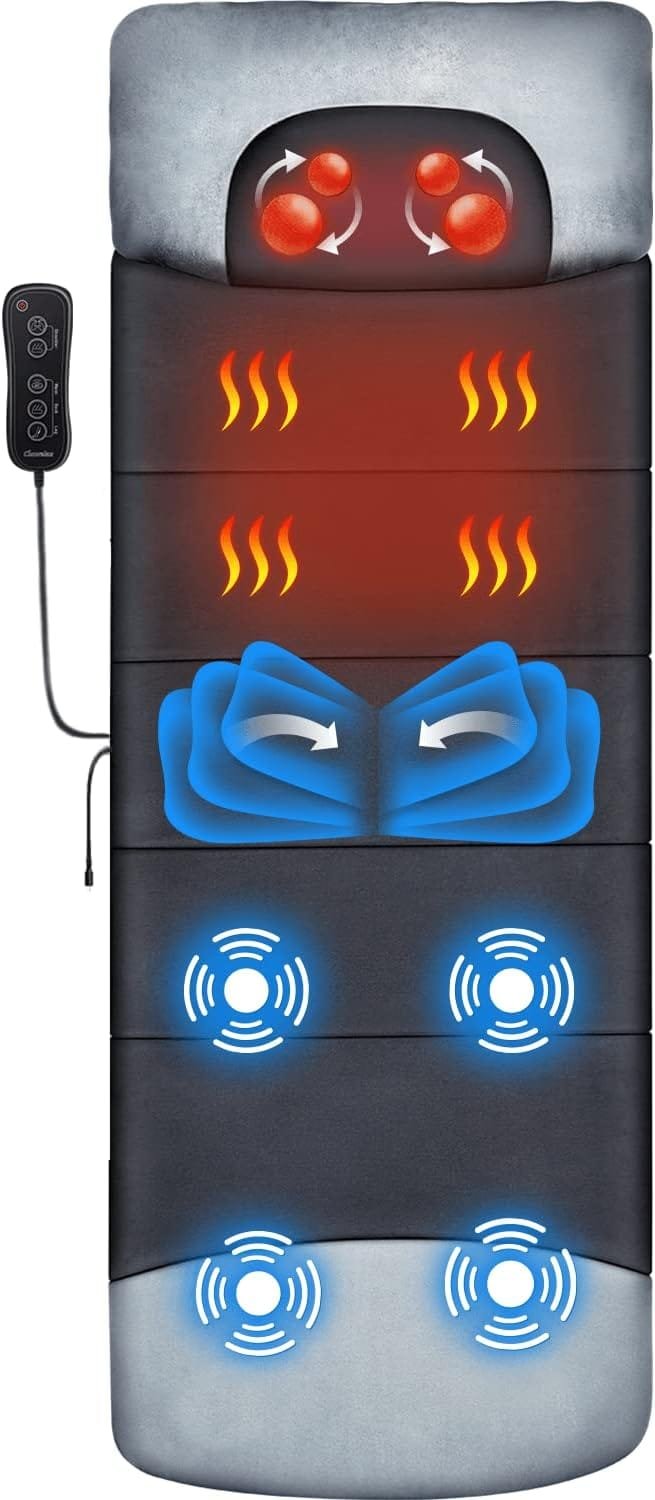 Full Body Massage Mat with Shiatsu Neck Massager Review