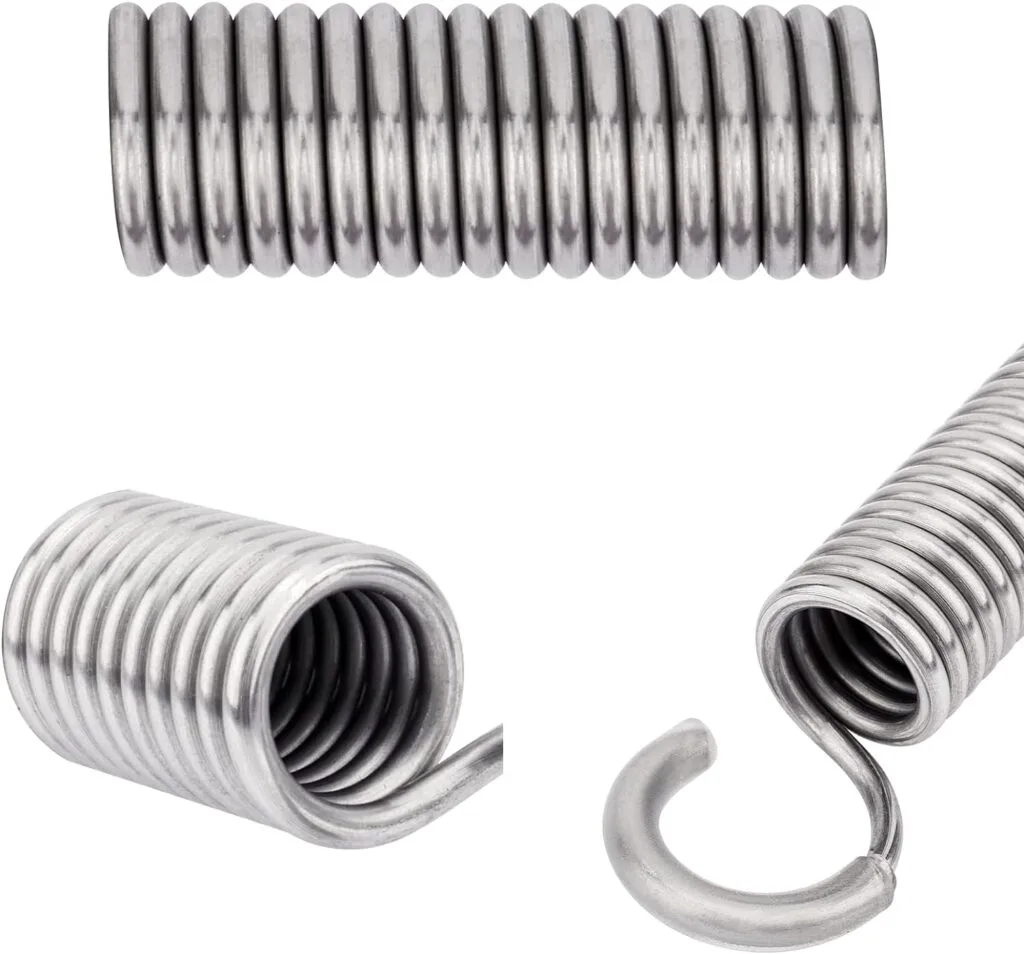 GNPADR 5-1/8 (2 Pcs) Stainless Steel Recliner Sofa Chair Stainless Steel Spring Replacement Mechanism Tension Spring GNPADR 5-1/8 (2 Pcs) Stainless Steel Recliner Sofa Chair Stainless Steel Spring Replacement Mechanism Tension Spring