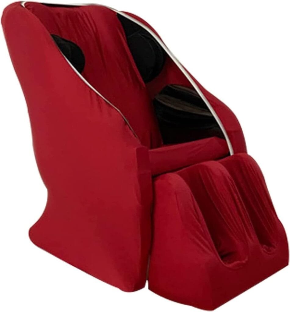 Gycdwjh Full Body Shiatsu Massage Chair Cover, Not Easy to Shrink Zero Gravity Elastic Material Massage Chair Covers Fits Most Massage Chairs, Easy to Fold,mainbody+Foot muffsup (1+2)