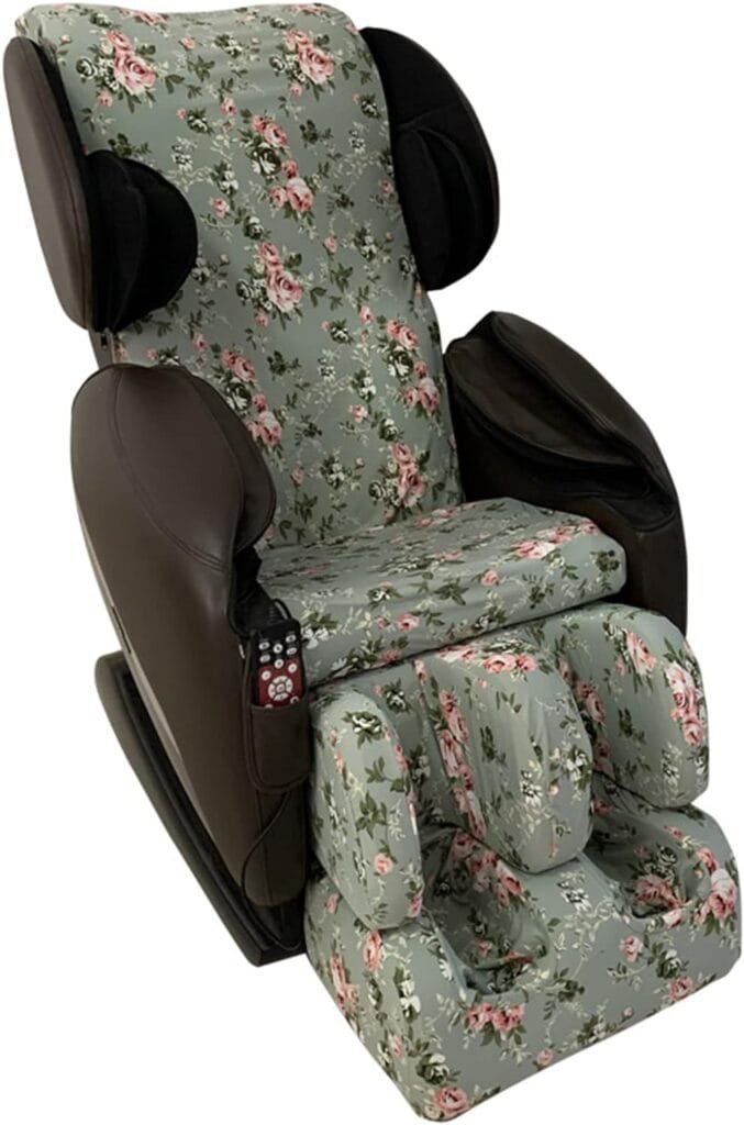 Gycdwjh Full Body Shiatsu Massage Chair Cover, Universal Massage Chair Dust Protection Cover Removable and Washable Stretch Fabric Massage Chair Cover,Color,Package 1