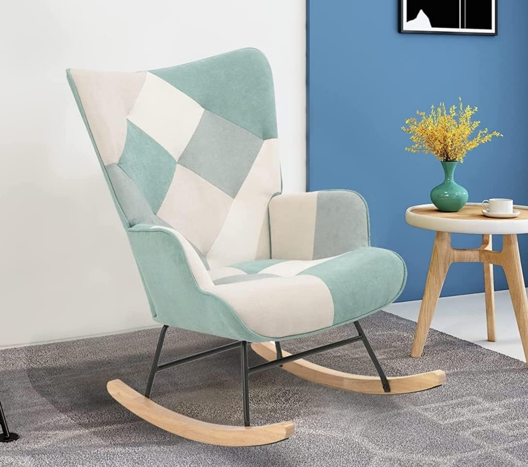 HomVent Rocking Chair Comfy Nursery Rocker Chair Review