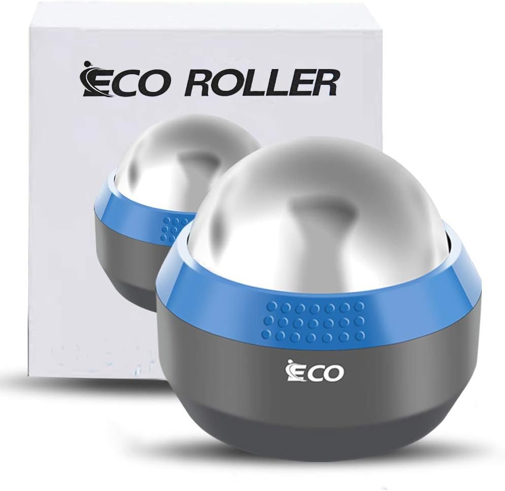 iECO Cryosphere Cold Massage Roller Ball - Massage Ball for Cold  Heat Relief, Myofascial Release, Trigger Point Therapy, Muscle Knots - Deep Tissue Ice Massager