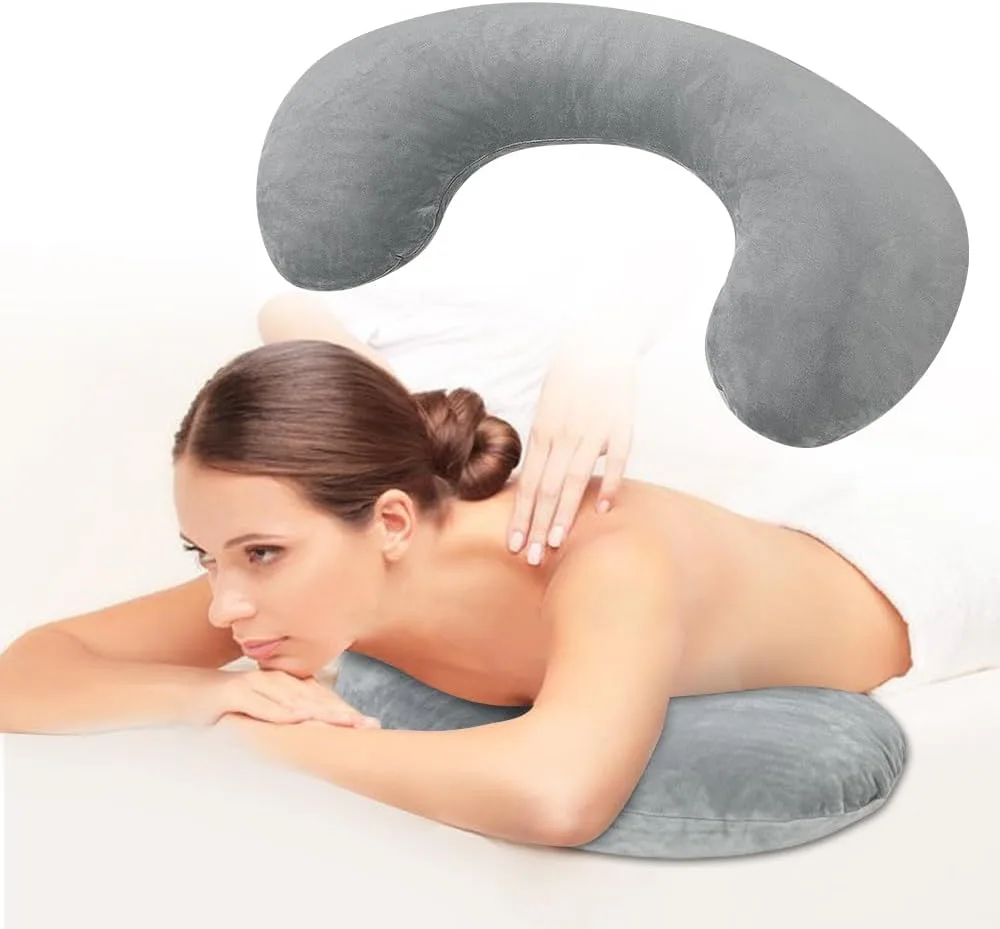 KAAMOS Breast Pillow for Massage Table Massage Breast Bolster Pillow for Sleeping Massage Wedge Bolster Stomach Sleepers Chest Pillow Breast Support Pillow Feminine Massage Pad for Spa Salon KAAMOS Breast Pillow for Massage Table Massage Breast Bolster Pillow for Sleeping Massage Wedge Bolster Stomach Sleepers Chest Pillow Breast Support Pillow Feminine Massage Pad for Spa Salon