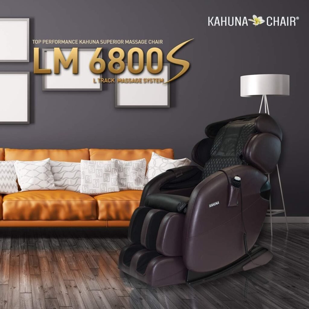 Kahuna Massage Chair SL-Track Full Body LM-6800S Black