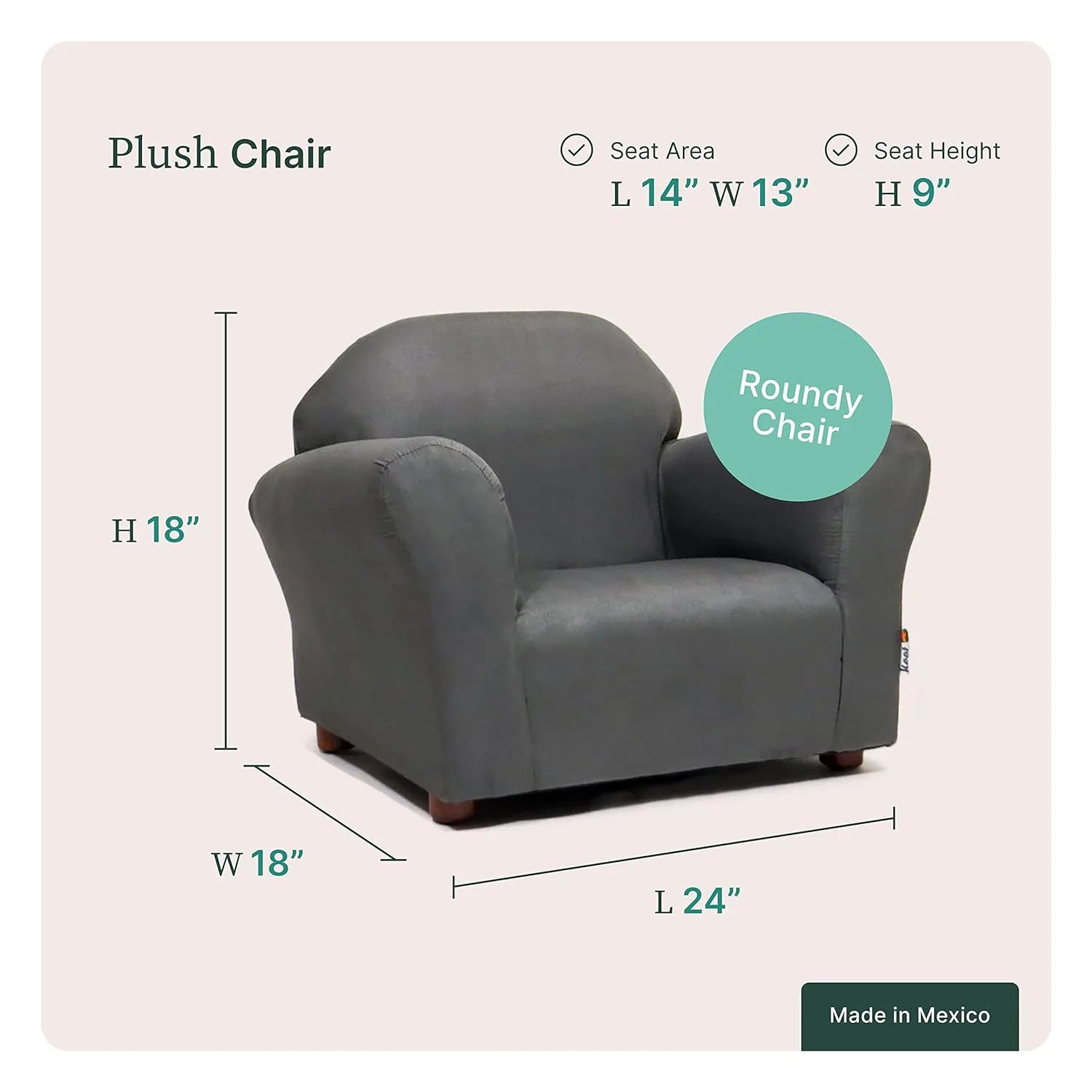 Keet Microsuede Children’s Chair Review