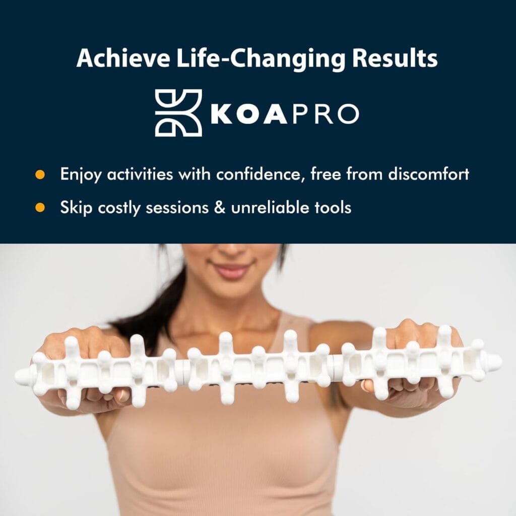 KOAPRO Fascia Massage Tool, Myofascial Release Tool, Manual Trigger Point  Deep Tissue Sore Muscle Relief, Holistic Fascia Health  Cellulite Massager Tool, Legs, Neck, Back Hand-Held Self Massager