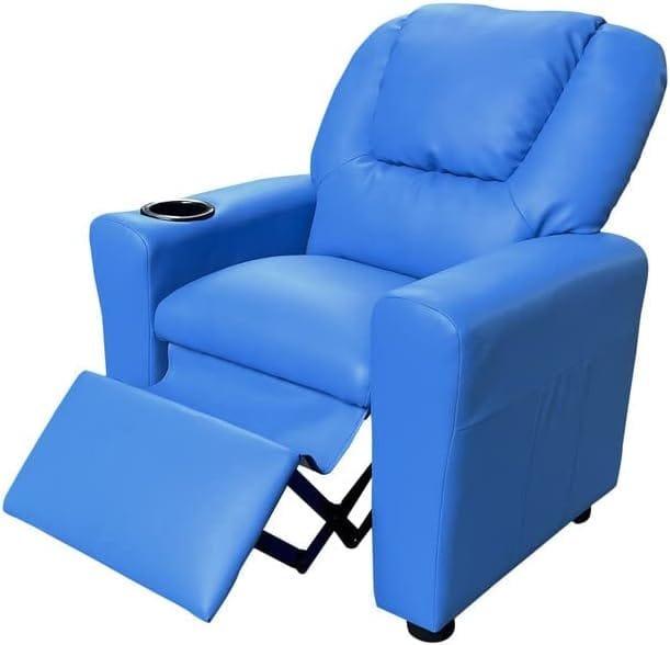 Lilola Home Marisa PU Leather Kids Recliner Chair