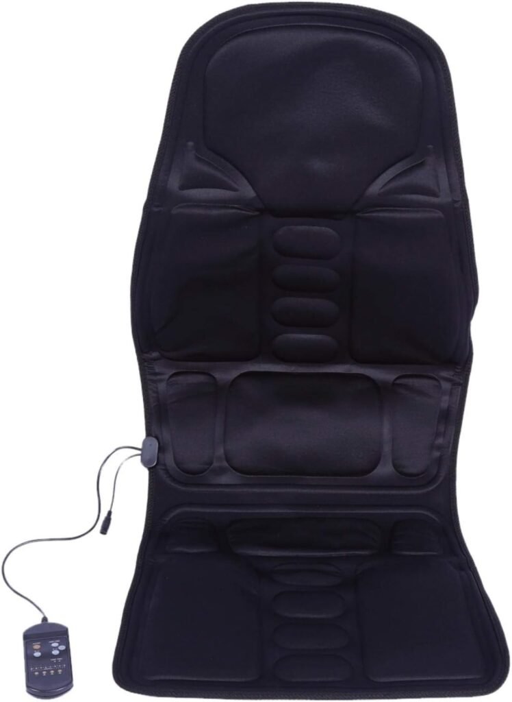 Massage Cushion Full Body Neck Lumbar Massage Chair Relaxation Pad for Relieving Back Lumbar Leg Pain(US Plug)