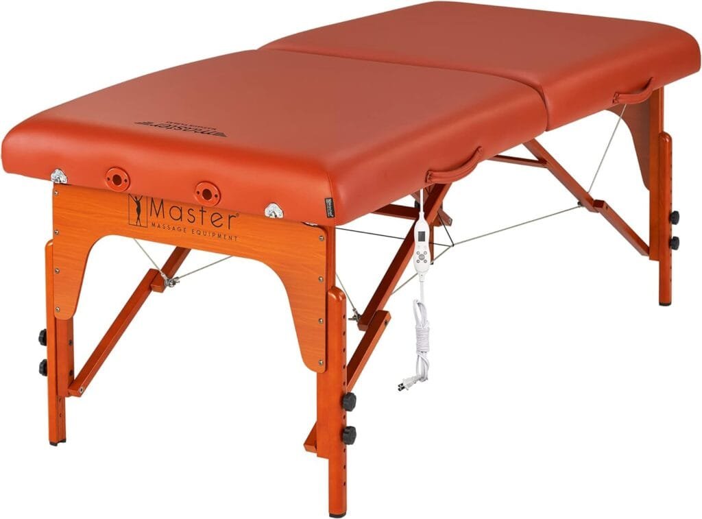 Master Massage 31 Santana Therma Top Portable Massage Table Package (Built in Heating Pads)