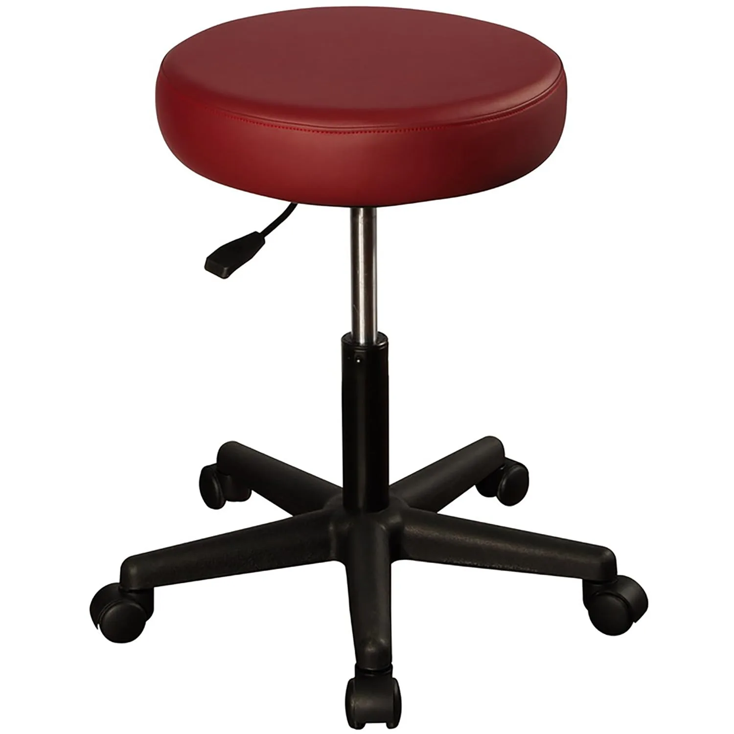 Master Massage Pneumatic Swivel/Rolling Massage Stool, Purple Review