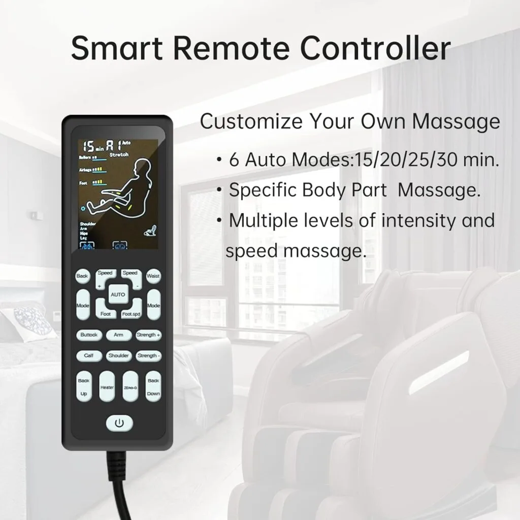 Max Relax Full Body Massage Chair,Zero Gravity Shiatsu Recliner with Air Bags,Back Heater,Foot Roller and Blue-Tooth Speaker,Black Max Relax Full Body Massage Chair,Zero Gravity Shiatsu Recliner with Air Bags,Back Heater,Foot Roller and Blue-Tooth Speaker,Black