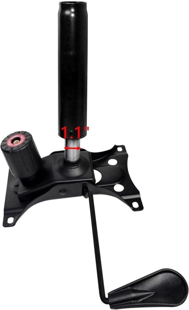 MySit Heavy Duty 300 LBs Office Chair Tilt Mechanism Replacement Parts, 5.9 x 8.6 Mounting Holes Tilt Control Mechanism(Not Standard Dimension)