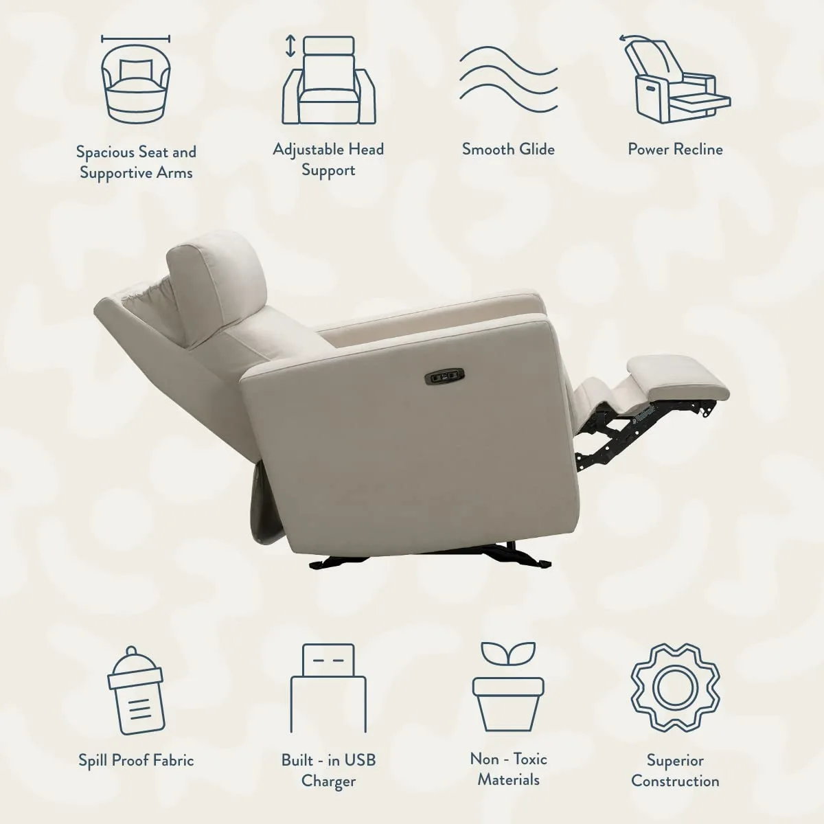 Nurture& The Glider & Gliding Ottoman Review