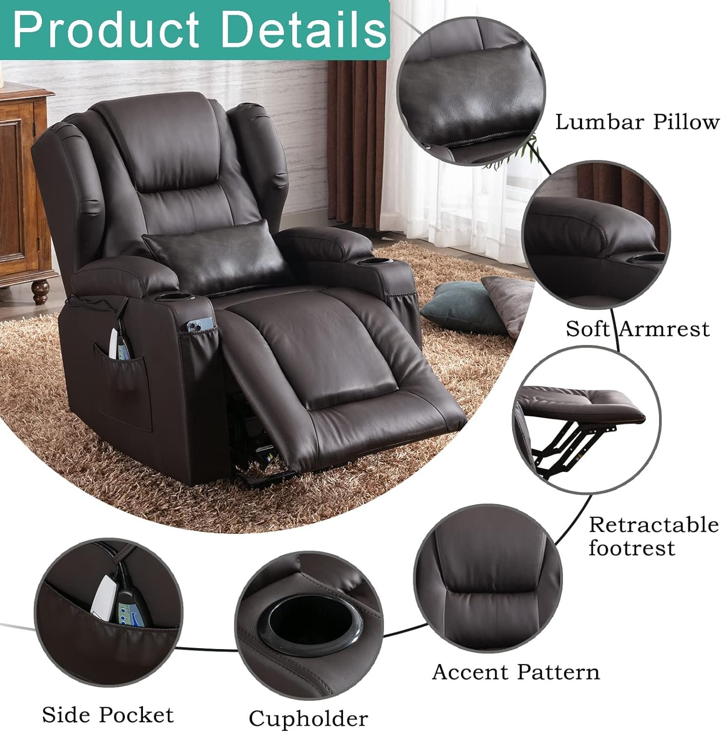 OQQOEE Electric Power Lift Recliner Chair Review