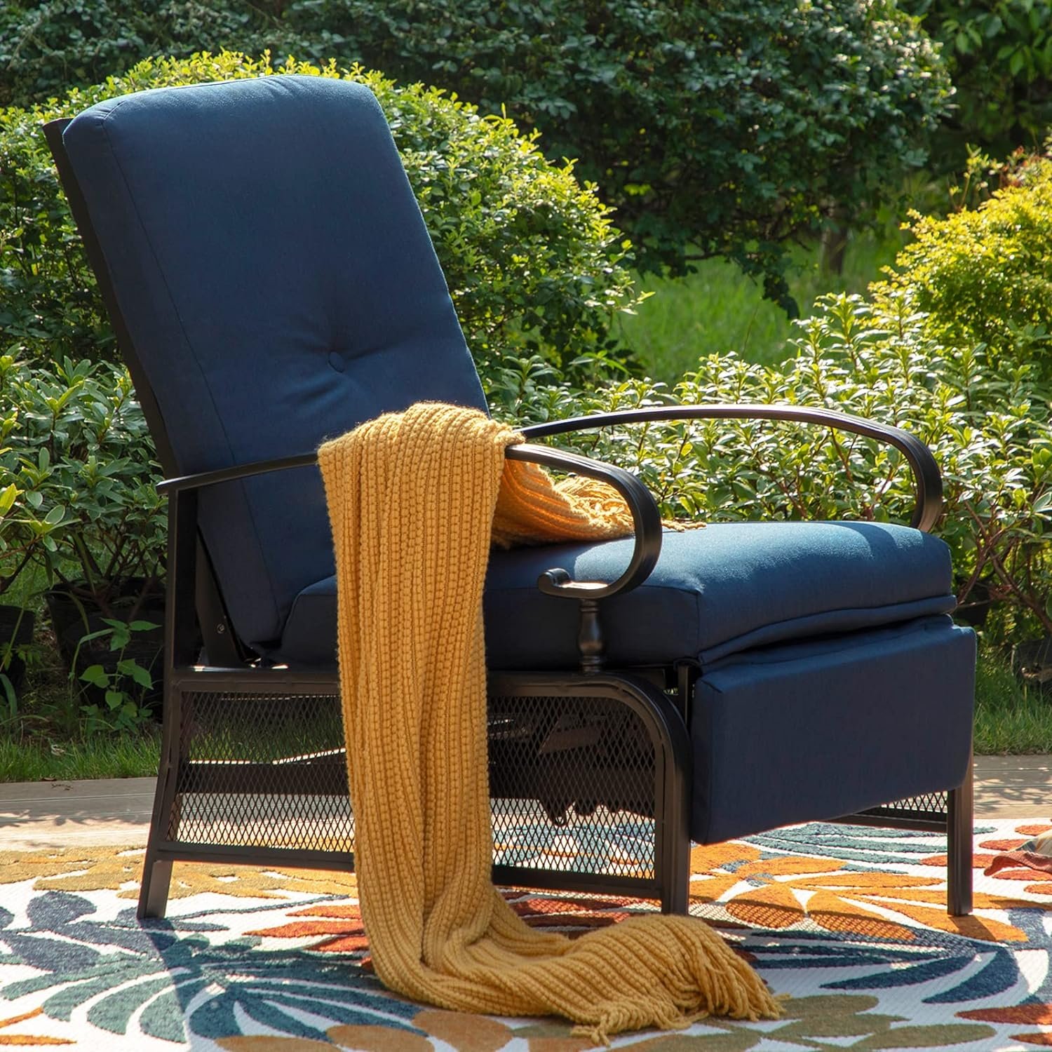 PHI VILLA Outdoor Recliner Chair Review