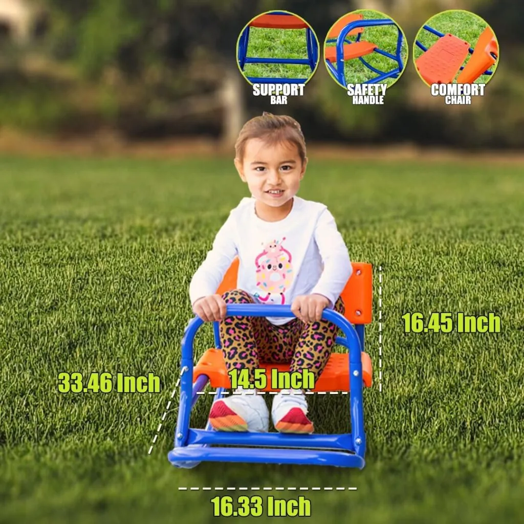 PLATPORTS Rocking Seesaw for Kids - Teeter Totter Kids Outdoor - Toddler See Saw - Playground Outdoor Equipment - Age 3 4 5 PLATPORTS Rocking Seesaw for Kids - Teeter Totter Kids Outdoor - Toddler See Saw - Playground Outdoor Equipment - Age 3 4 5