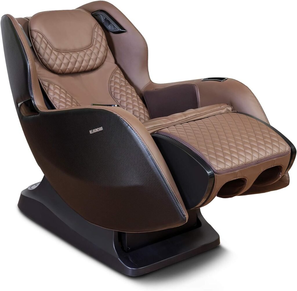 RELAXONCHAIR Rio Full Body Zero Gravity Massage Recliner Chair (Black)