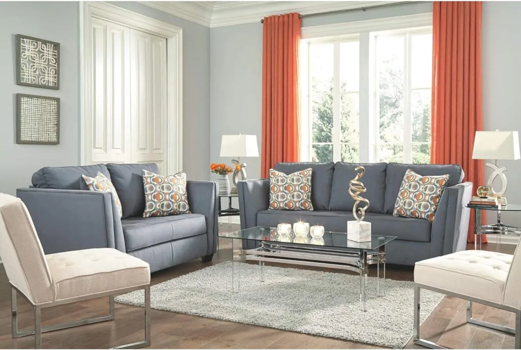 Signature Design by Ashley Cimarosse Contemporary Tufted Accent Chair, Gray Signature Design by Ashley Cimarosse Contemporary Tufted Accent Chair, Gray
