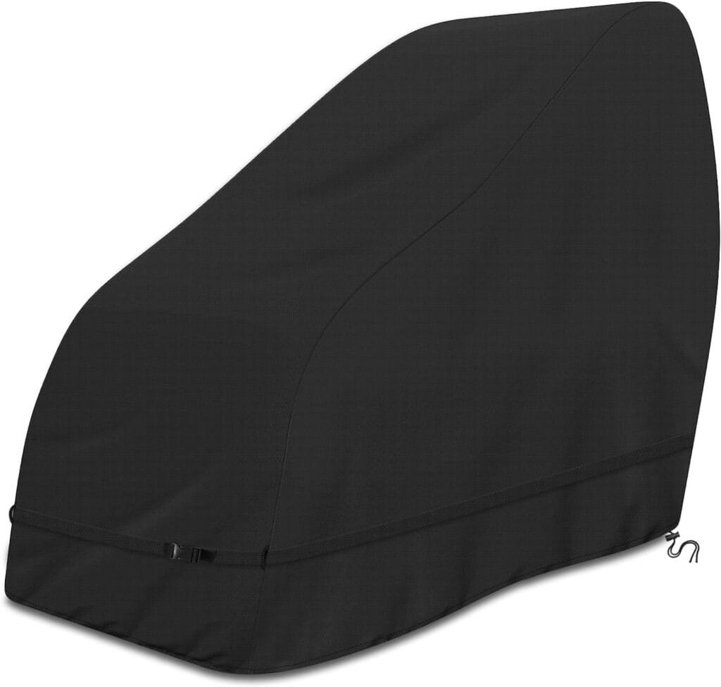 STARTWO Dustproof Thickened Massage Chair Cover Waterproof Zero Gravity Massage Chair Cover 400D Oxford Cloth Game Recliner Cover,Fits RealRelax Most brands of Massage Chairs(Black 63*39.5*55.5 in)