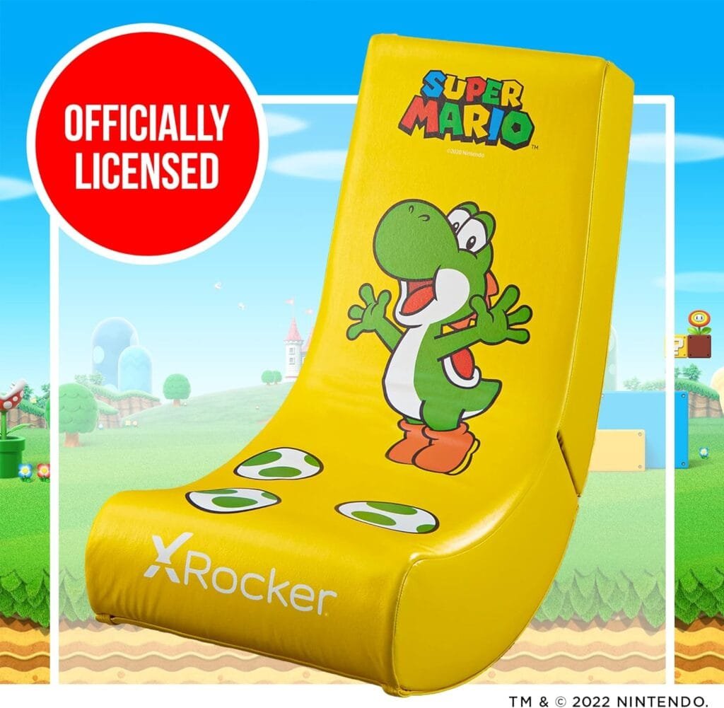 X Rocker Official Super Mario Video Rocker - All-Star Edition