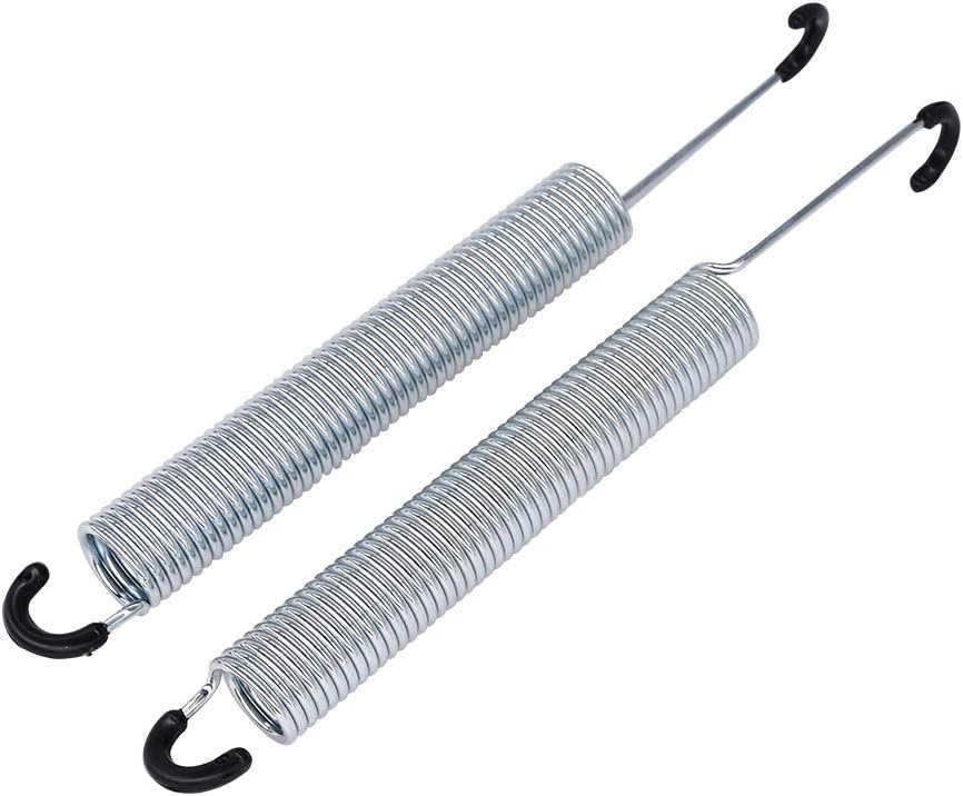 Yoogu 7inch Recliner Sofa Chair Mechanism Tension Springs Replacement (Pack of 2)-Long Neck Hook Style