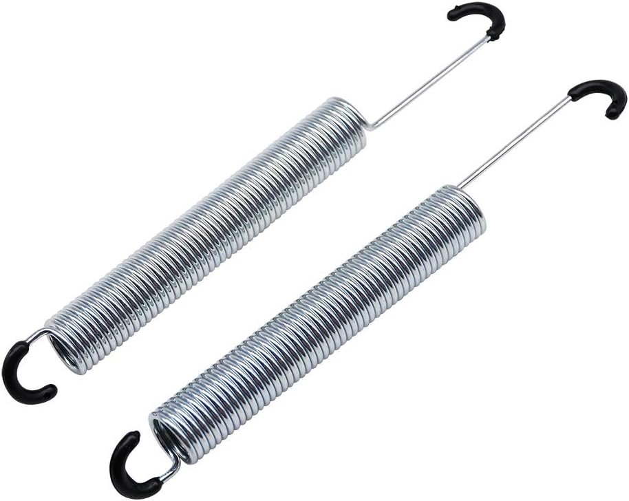 Yoogu 7inch Recliner Sofa Chair Mechanism Tension Springs Replacement (Pack of 2)-Long Neck Hook Style