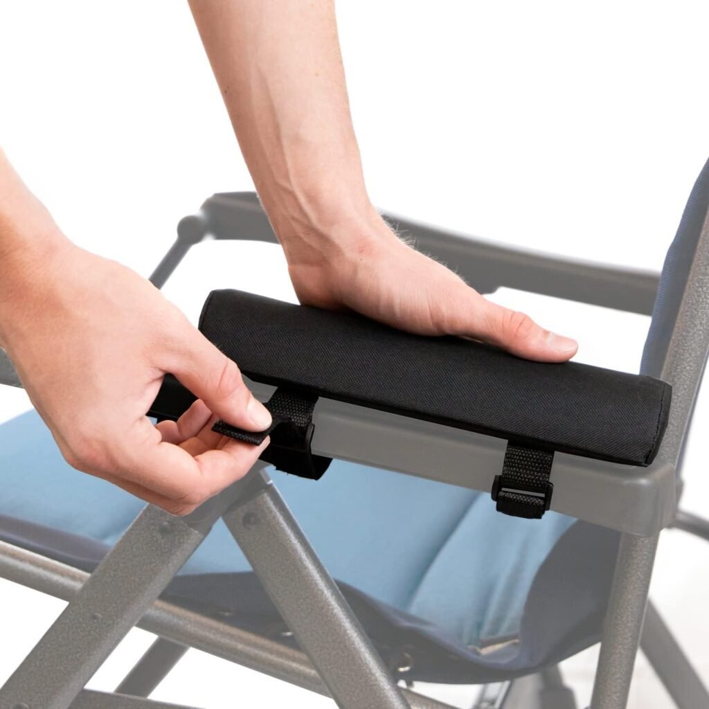 Zero Gravity Chair Cushion for Foot Rest Bundle with Arm Rest-Standard Size