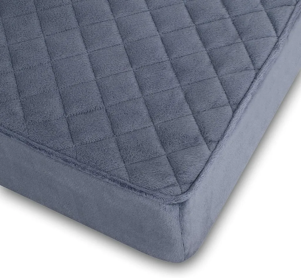 COMFORTANZA Extra Large 22x22x5 Inches Memory Foam Chair Seat Cushion for Recliner, Armchair, Couch with Washable Cover and Non-Slip Base for Sciatica, Tailbone Pain Pressure Relief - Soft - Gray COMFORTANZA Extra Large 22x22x5 Inches Memory Foam Chair Seat Cushion for Recliner, Armchair, Couch with Washable Cover and Non-Slip Base for Sciatica, Tailbone Pain Pressure Relief - Soft - Gray