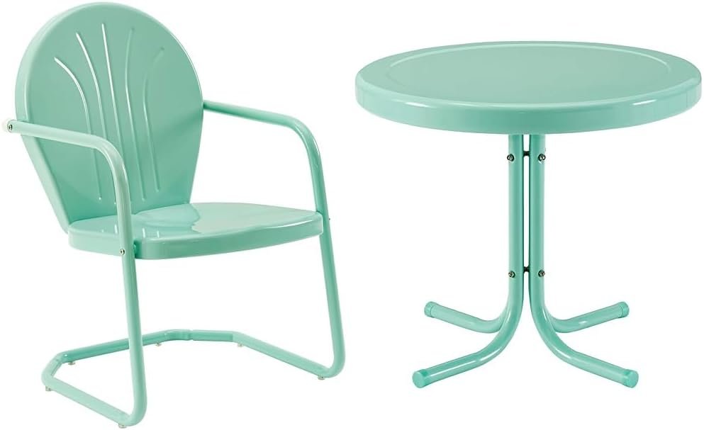 Crosley Griffith Aqua Outdoor Furniture Set Review