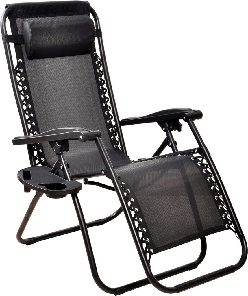 Elevon Adjustable Zero Gravity Lounge Chair Recliners for Patio