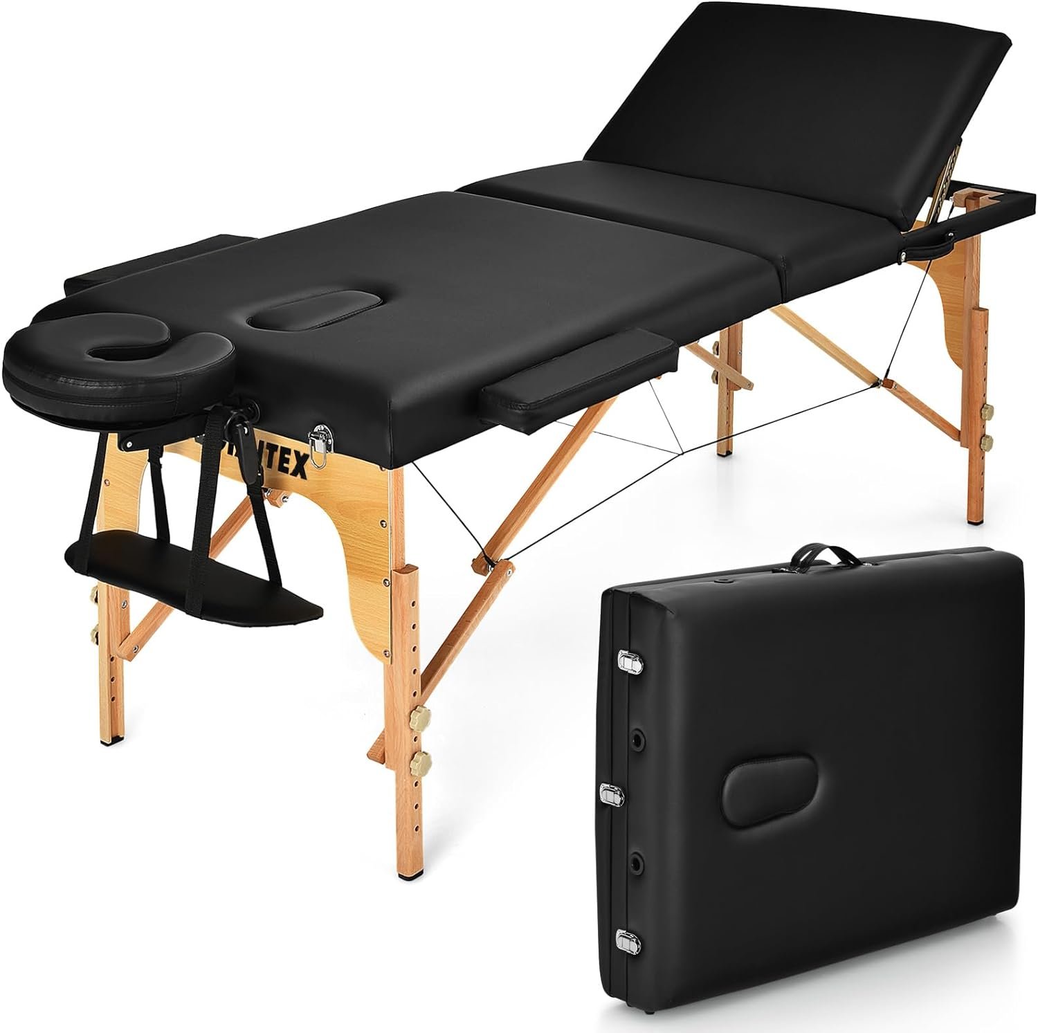 Giantex Folding Massage Table Lash Bed Review Reclineandrelax Com