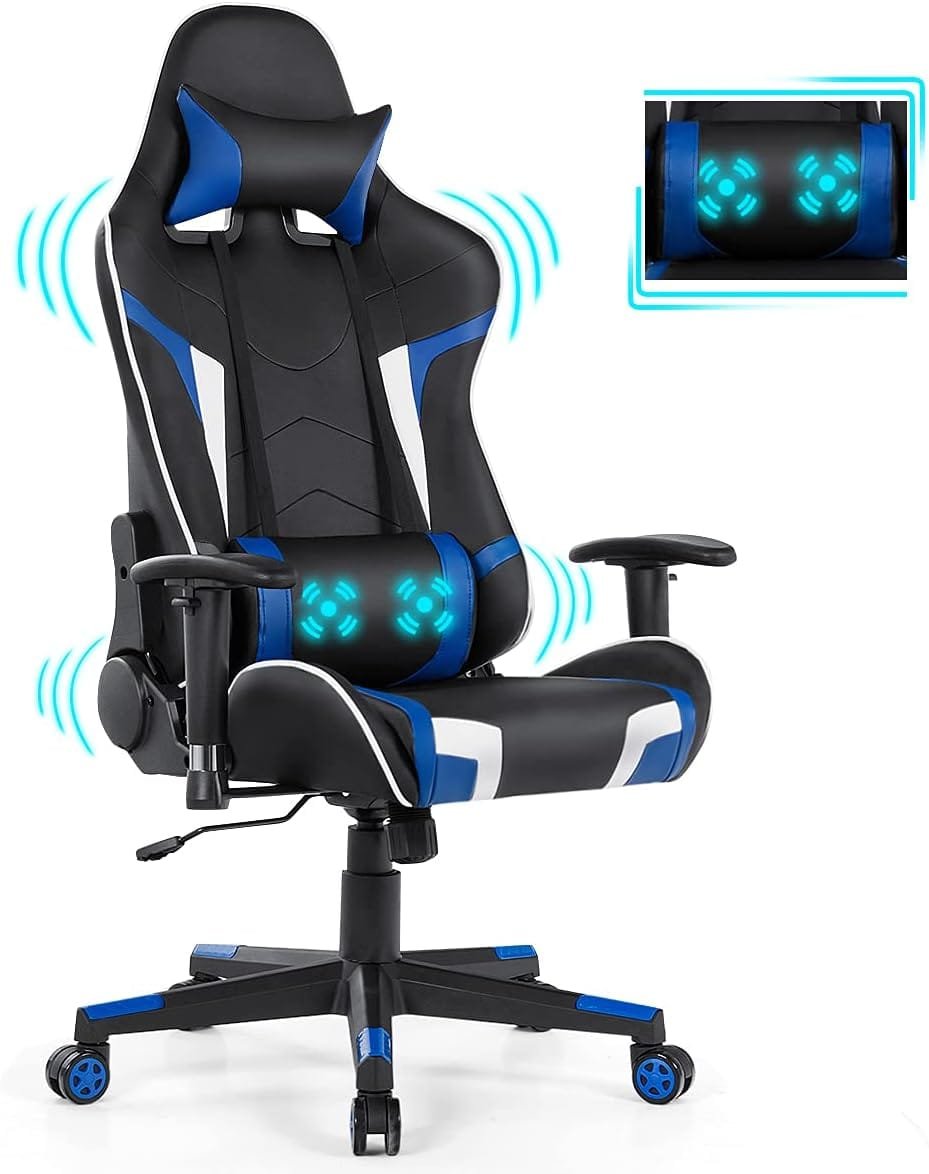 GYMAX Massage Gaming Chair Review