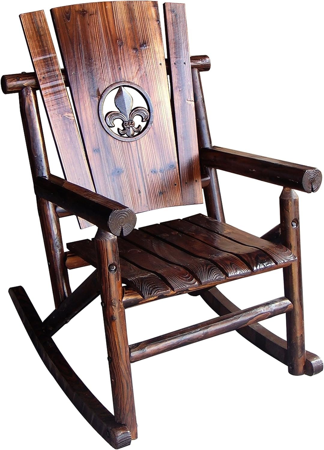 Leigh Country Fleur-De-Lis Outdoor Rocker Review