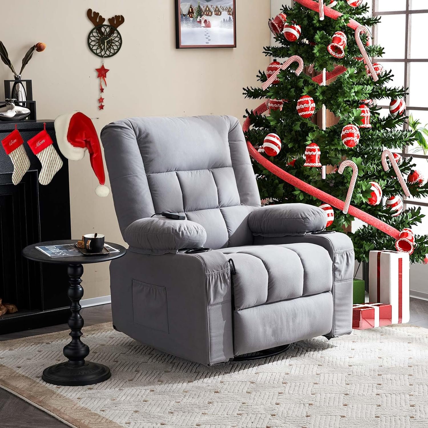 MOJAY Swivel Recliner Chair Review