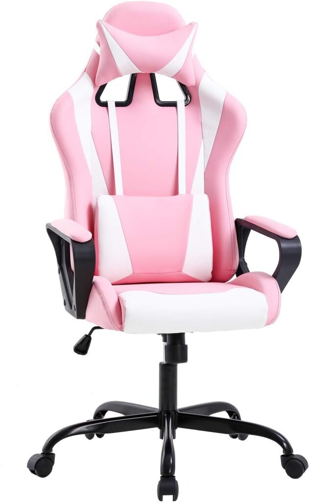 Office Chair Gaming Chair Desk Chair Ergonomic Executive Swivel Rolling Computer Chair with Lumbar Support