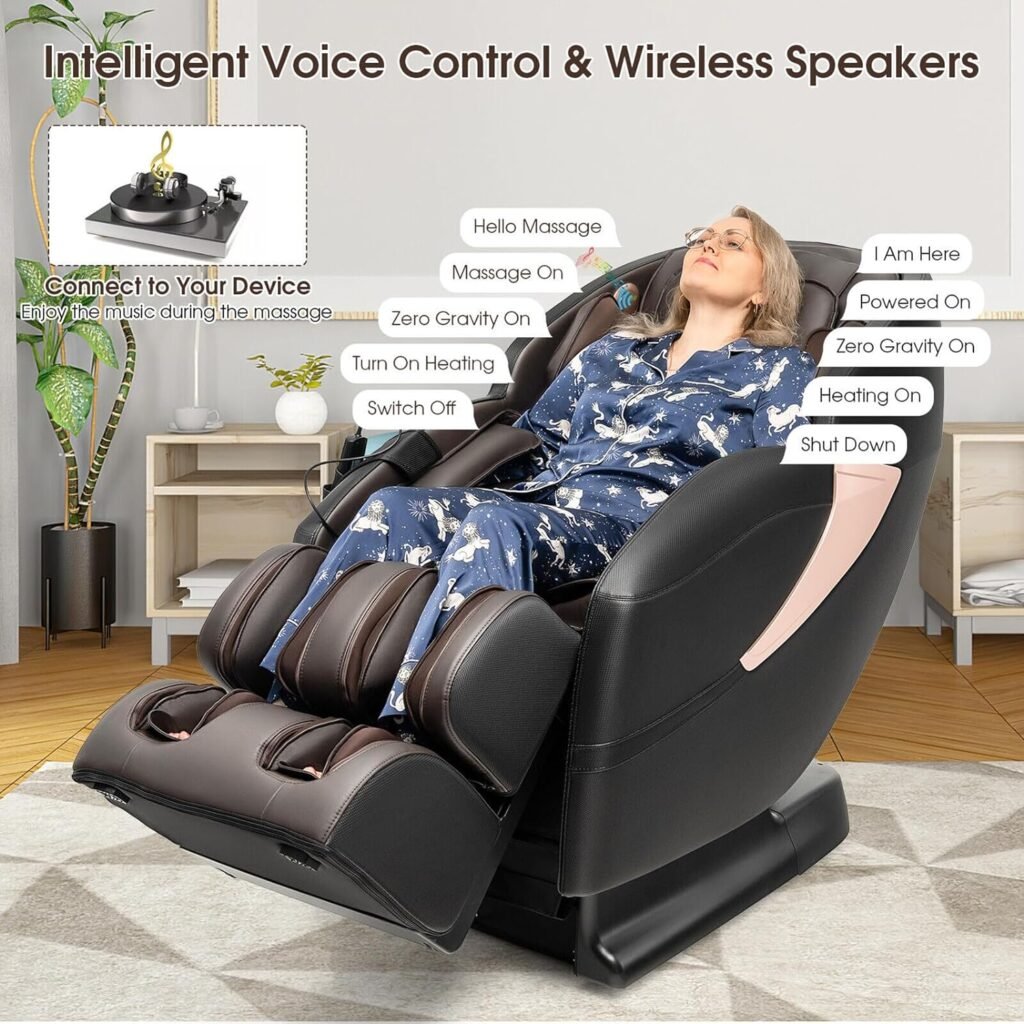 OUDINI Massage Chair, 2023 Massage Chair of Dual-core S Track, Shiatsu Massage Recliner Chair, Full Body Massage Recliner of Zero Gravity, for Elderly, Adult