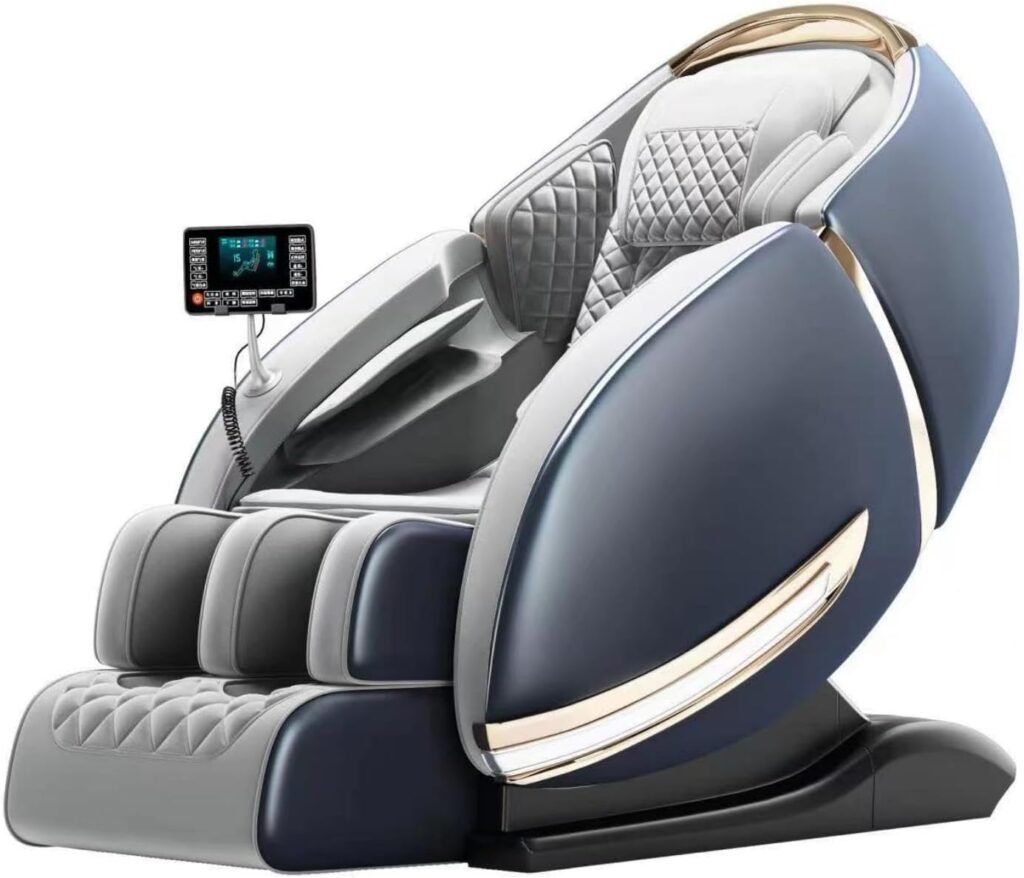 3D/4D Ultimate Massage Chair Portable AI Voice Luxury Massage Chair Zero Gravity Full Body with Foot Rollers and Heating,Thai Stretch