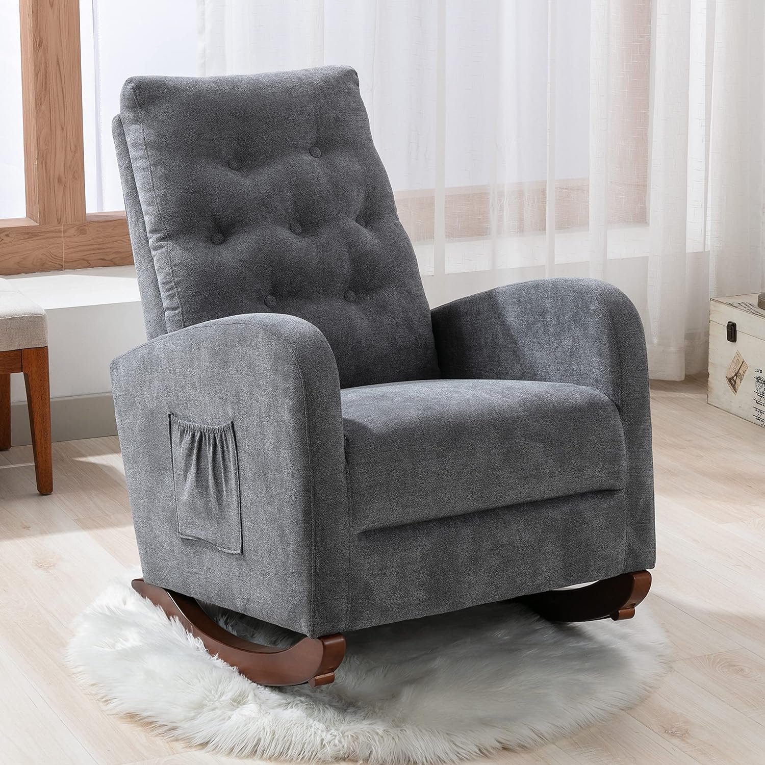 Dark Gray Rocking Chair Review