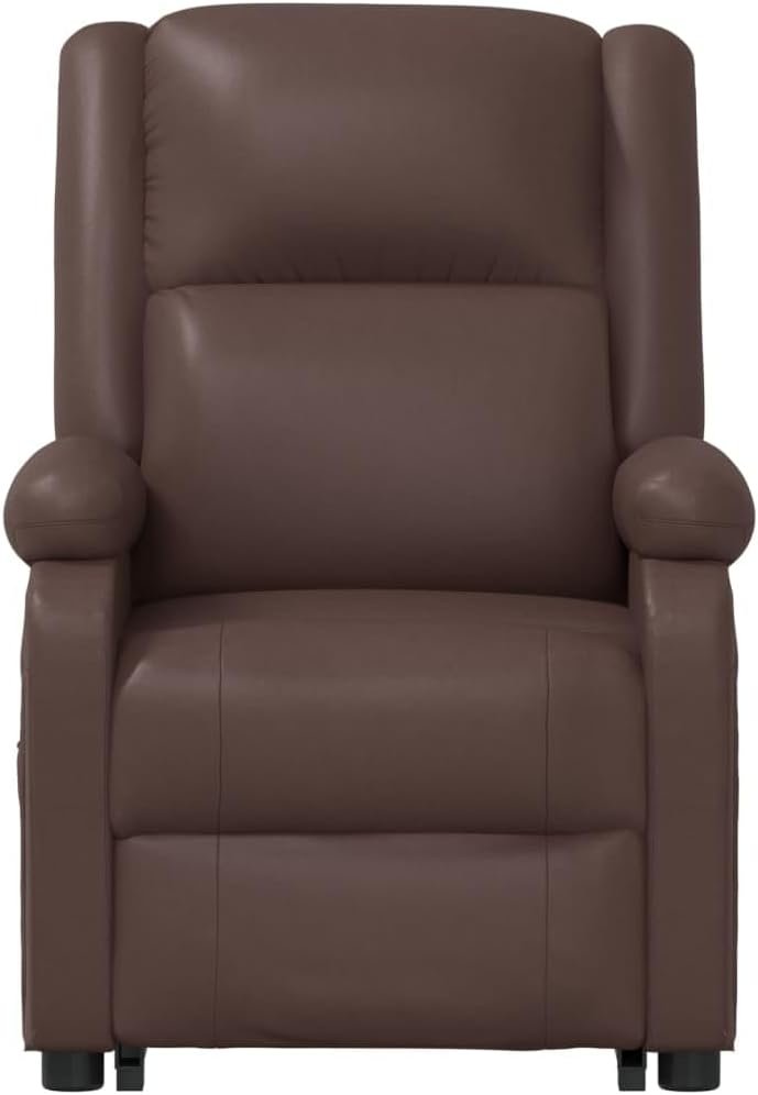 DYRJDJWIDHW Power Lift Massage Recliner Massage Chairs Full Body and Recliner,Best Massage Chair,Massage Chair Zero Gravity Full Body,shiatsu Massage Chair,Brown Faux Leather