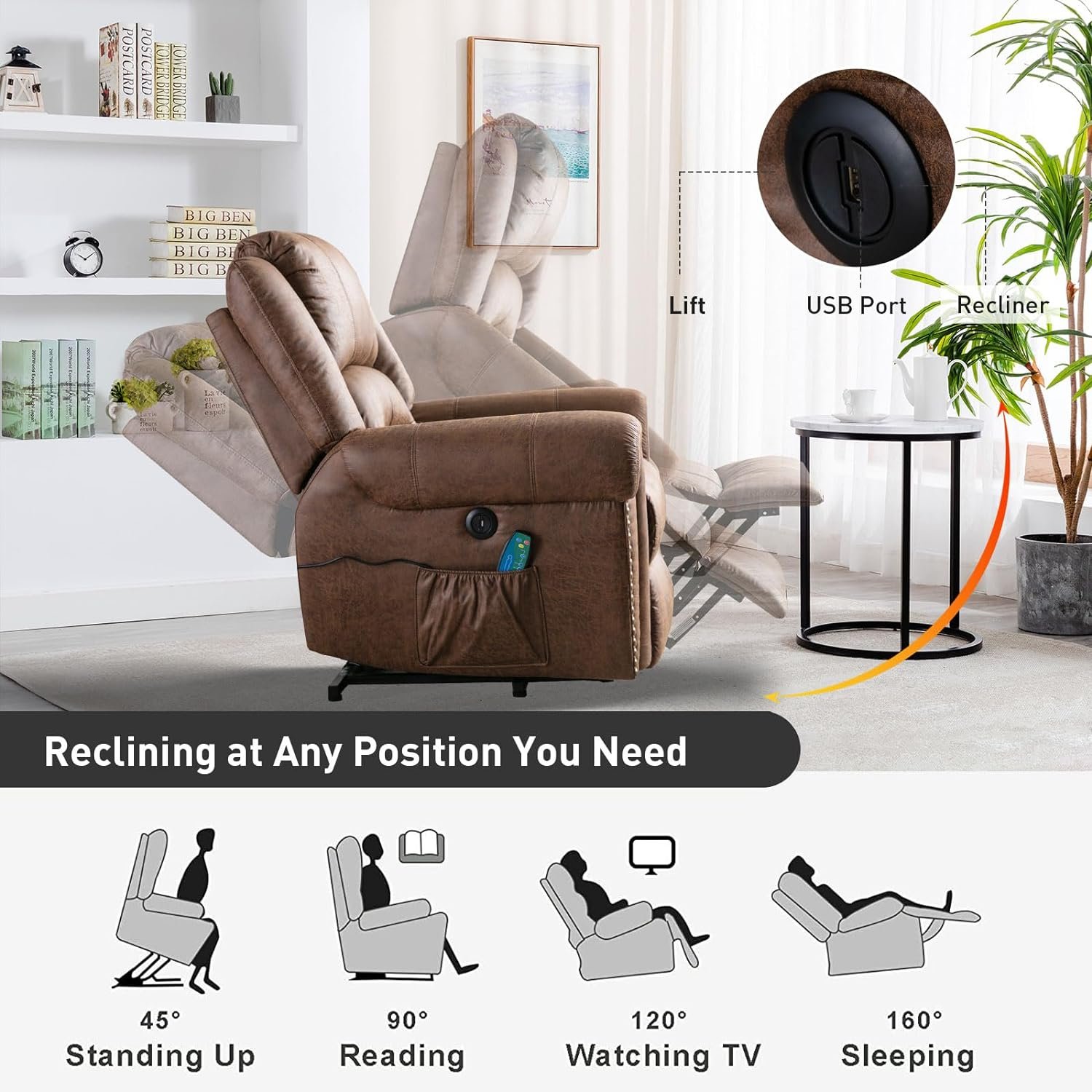 Elderly Leather Electric Recliner Review