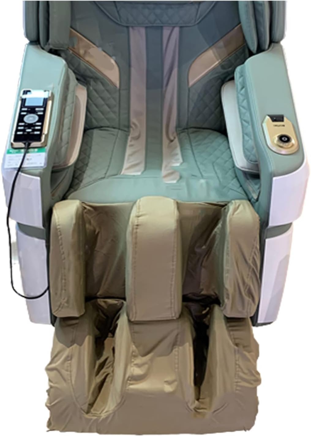 FBKPHSS Full Body Massage Chairs Recliner Cover, Zero Gravity Chair Cover Scratch Resistant Washed Stretch Cloth Furniture Dustproof Covers Fits Most Massage Chairs,Khaki,Full Body