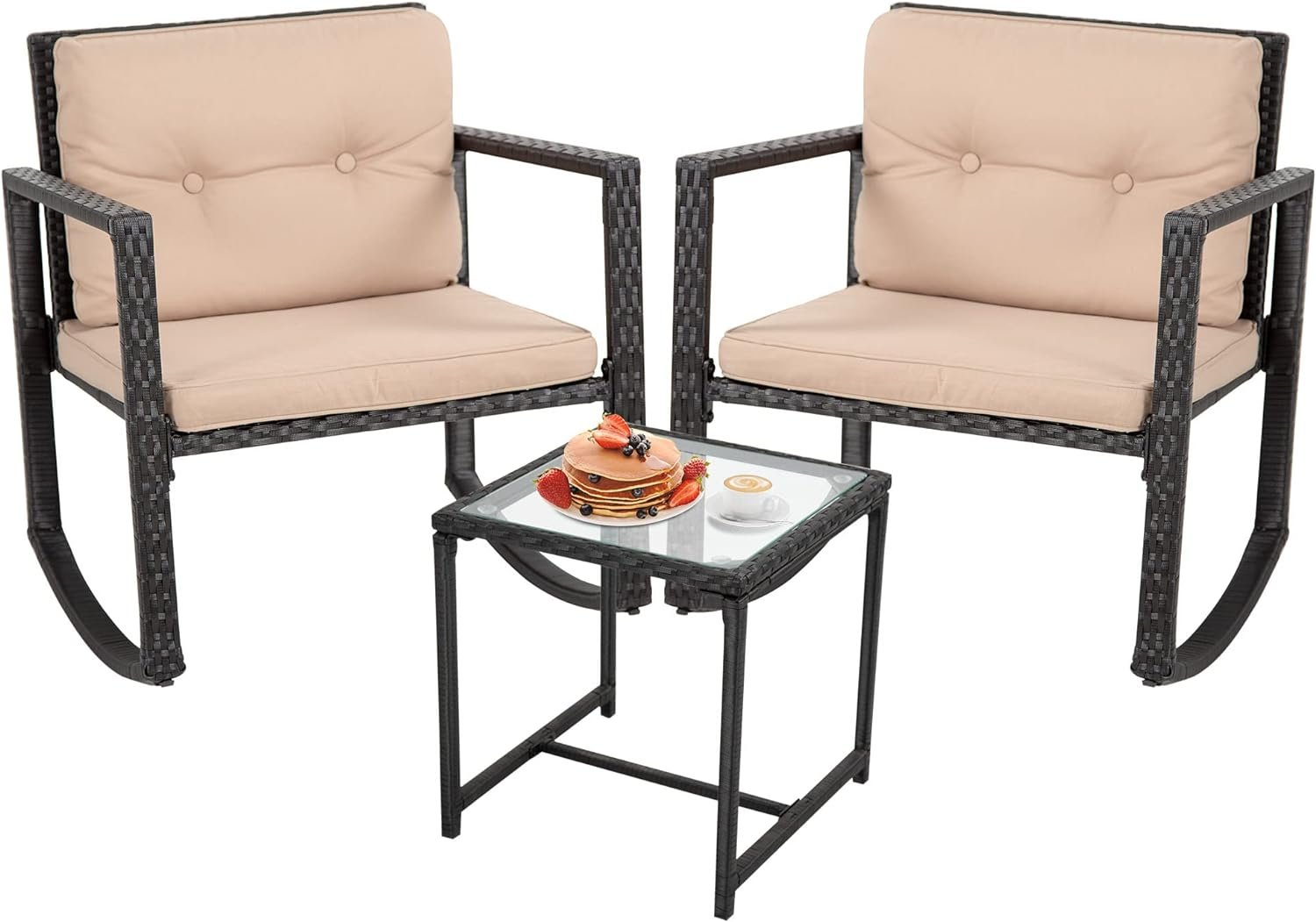 FDW Wicker Patio Furniture Outdoor Bistro Set Review