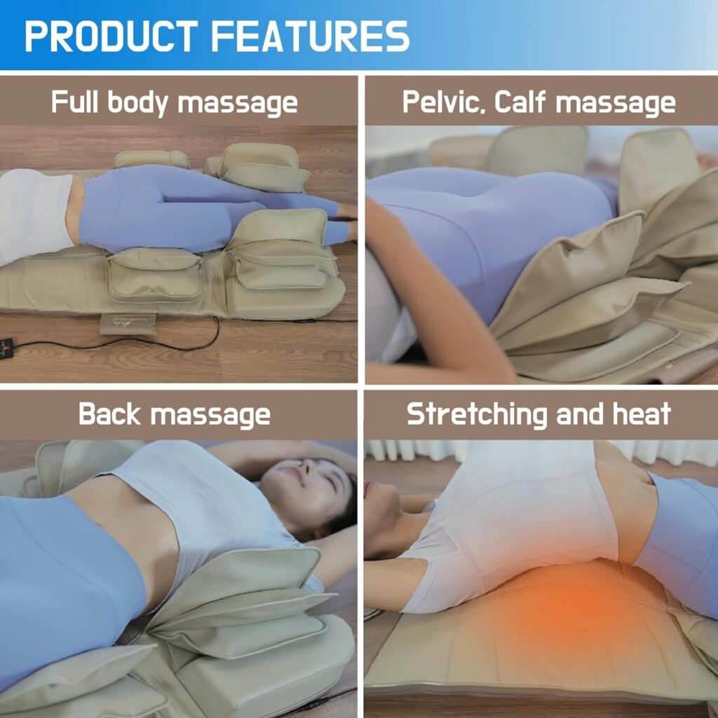 GOODFRIEND Full Body All-in-One Smart Stretching  Heating Massage Mat