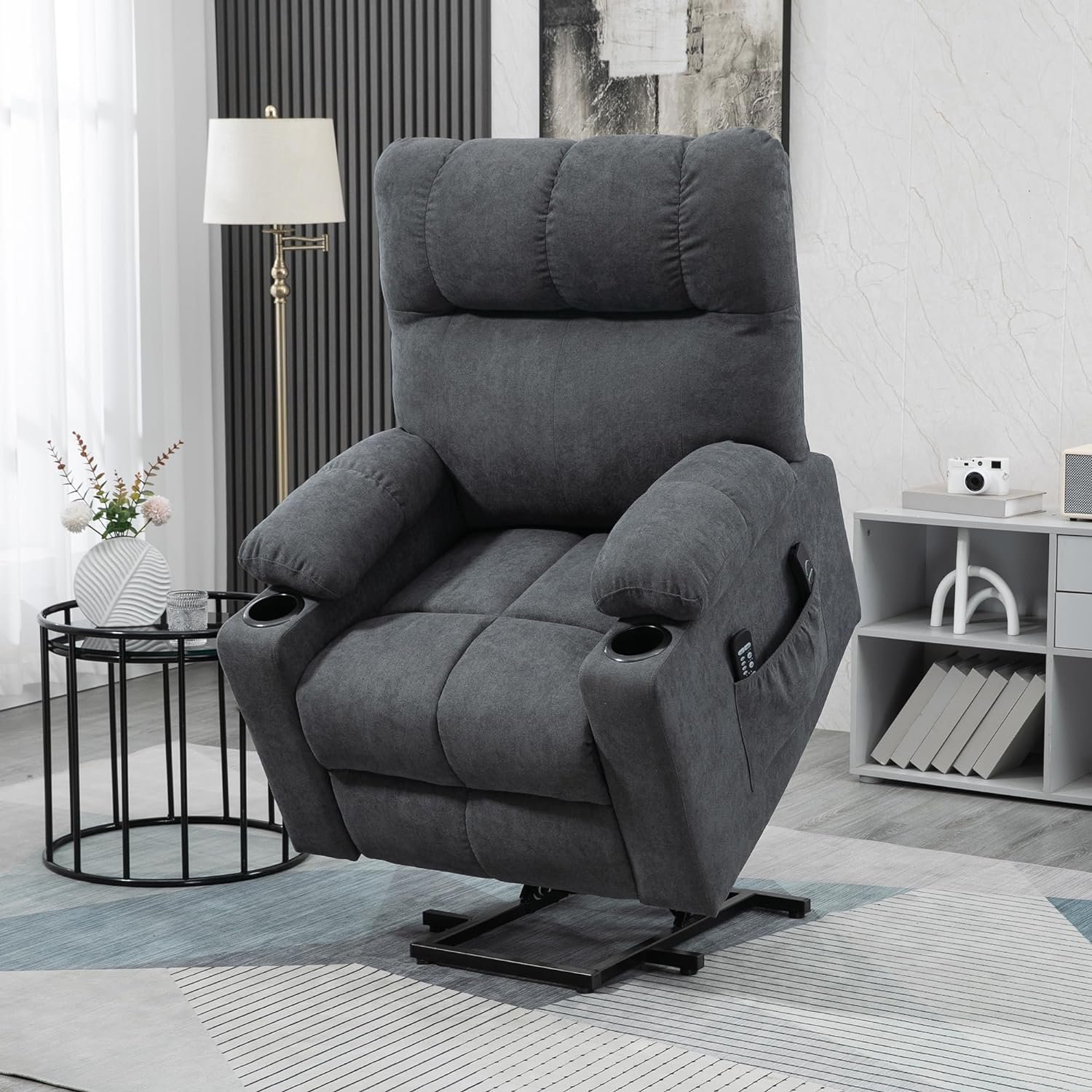 HOMCOM Electric Power Lift Chair Recliner Review