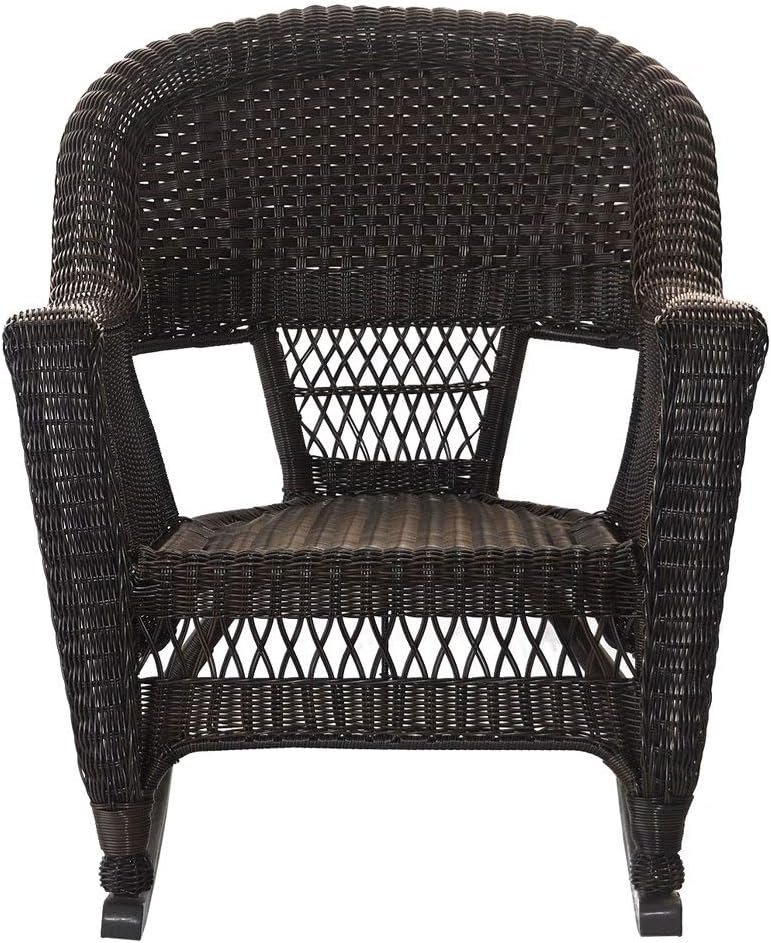 Jeco Wicker Rocker Chairs White Review